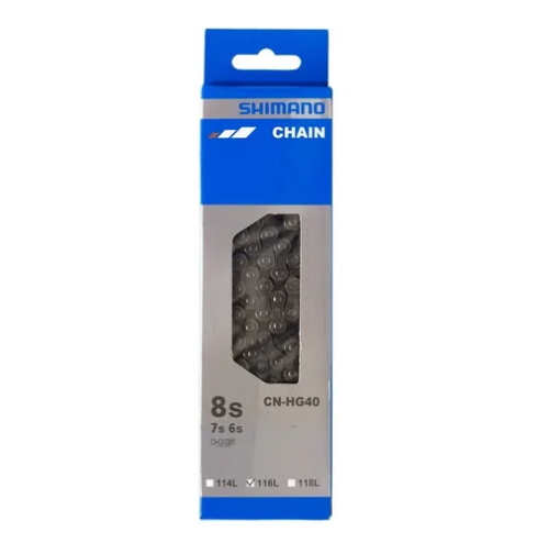 Cadena SHIMANO HG40 6v 7v 8v 116 links