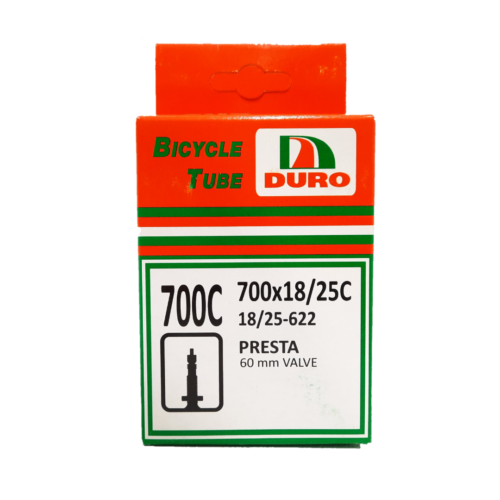 Cámara DURO 700x18/25c válvula presta