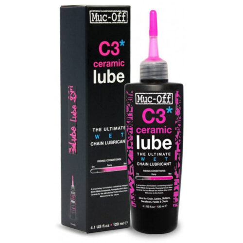 Lubricante MUC-OFF C3 Ceramic húmedo 120ml