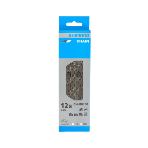 Cadena SHIMANO Deore XT M8100 12v 116 links