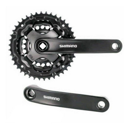 Plato palanca SHIMANO TY301 6v 7v 8v 42-34-24T 175mm