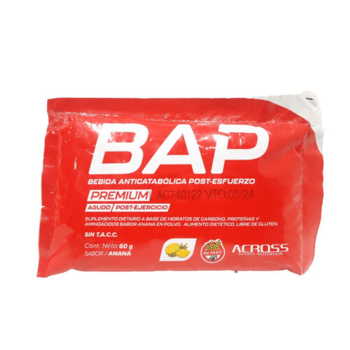 BAP Monodosis Bebida anticatabólica post-esfuerzo Across Sport Nutrition 60g